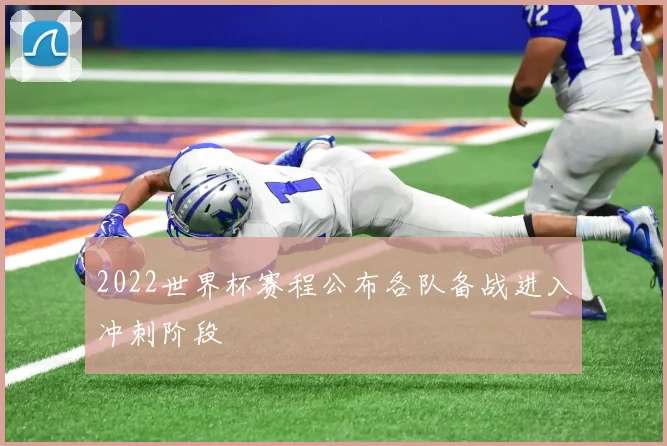 2022世界杯赛程公布各队备战进入冲刺阶段